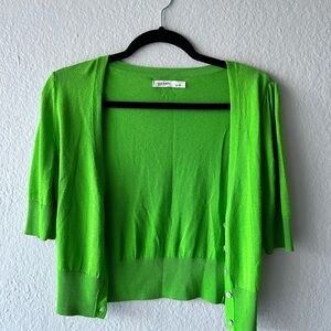 Old Navy Bright Green Cardigan